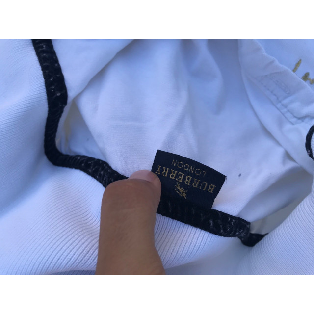 Chemise blanche burberry