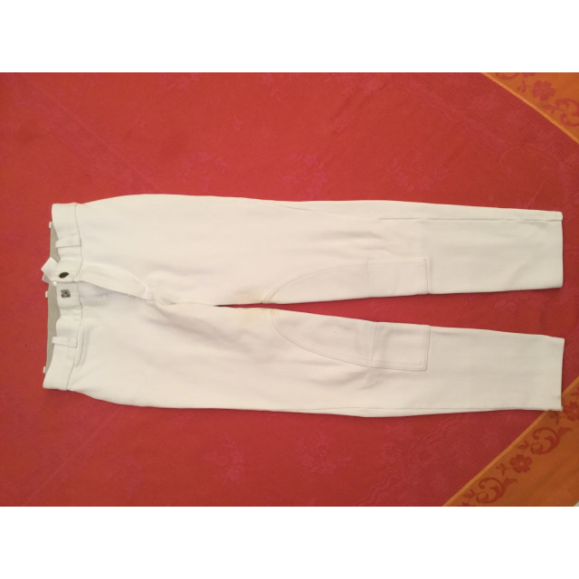Pantalon blanc Fouganza