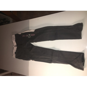 pantalon gris / rose