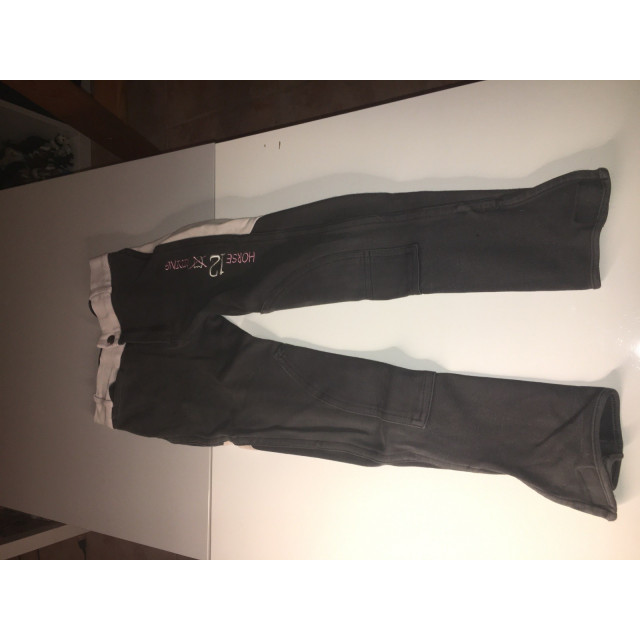 pantalon gris / rose