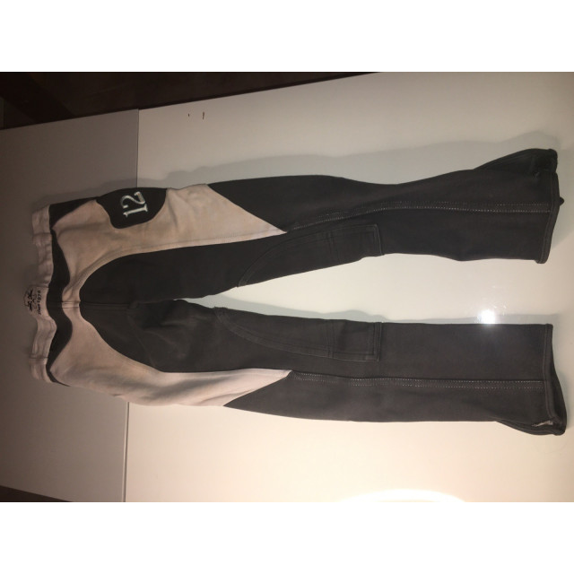 pantalon gris / rose