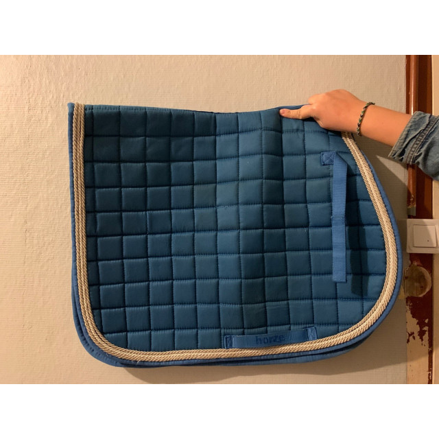 Ensemble tapis + bonnet Horze