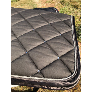 Sublime Tapis Eskadron Platinum Marron glacé Strass