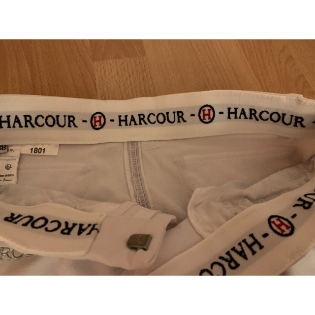 Pantalon blanc Harcour, taille 38