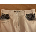Pantalon blanc Harcour, taille 38
