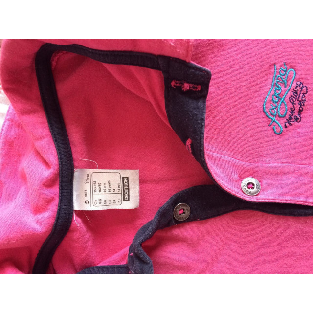 Polo rose fouganza