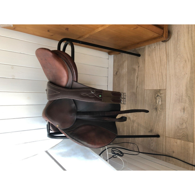 Selle 17,5 mixte orientée cso Bruno delgrange