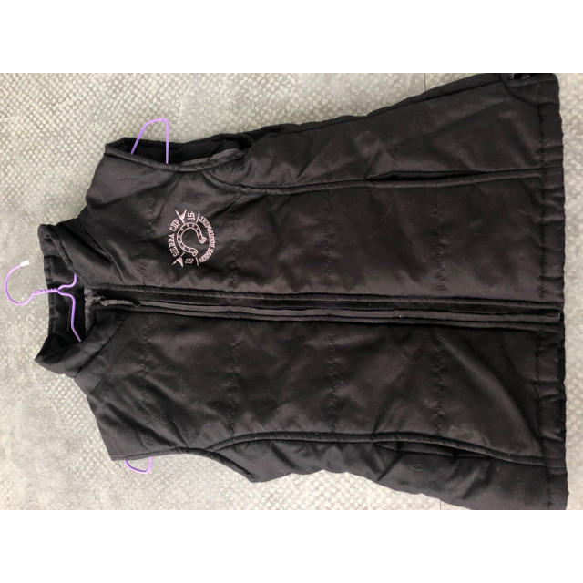 Veste sans manche noir Sierra 8 ans