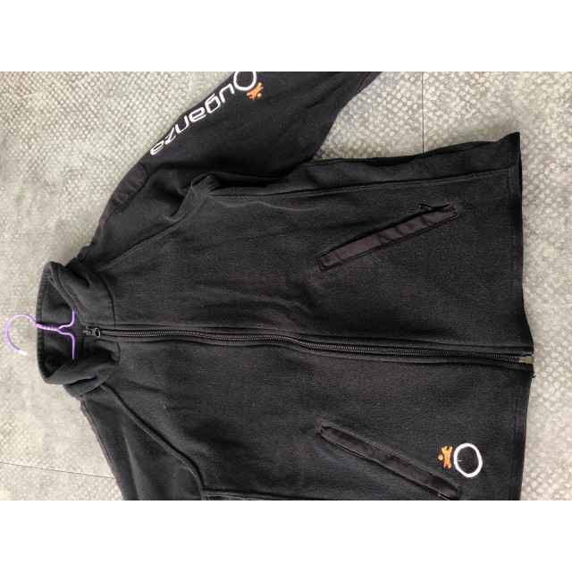 Polaire noir Fouganza 8 ans