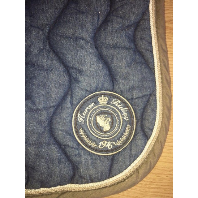 Tapis Fouganza bleu denim