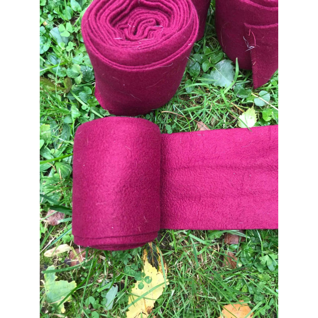 Bandes de polo bordeaux