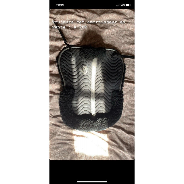 Amortisseur noir Fouganza Lena