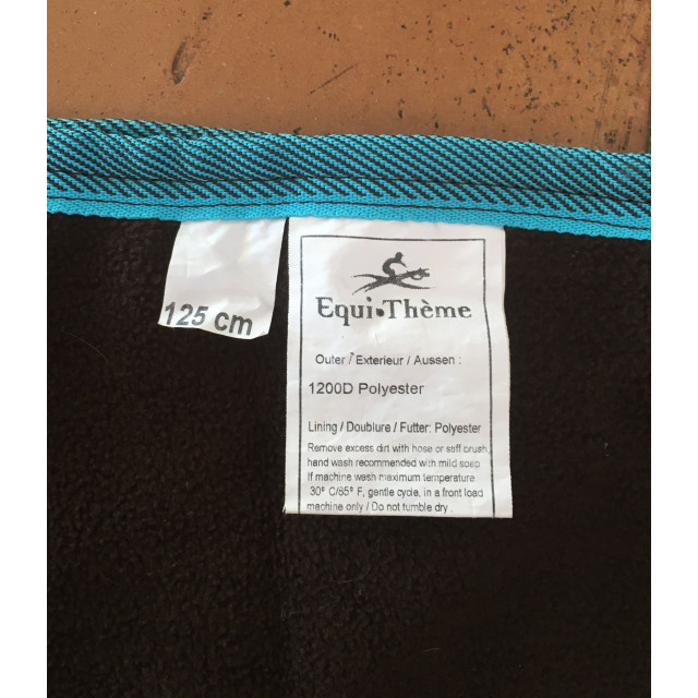 Couvre-reins marron Equithème