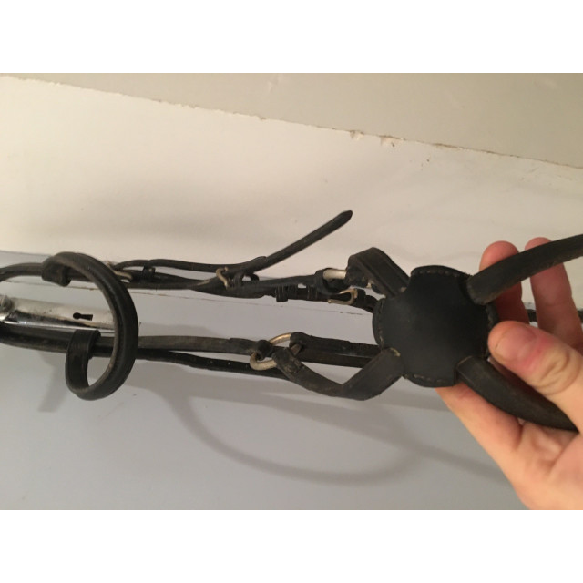 Filet muserolle croisée Noir