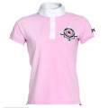 Polo concours Femme Rose L HV Polo