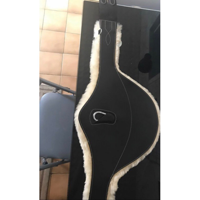 Sangle bavette Norton pro doublée mouton 125cm