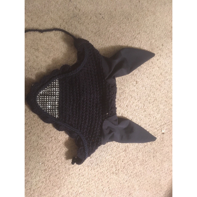 bonnet bleu marine taille cheval