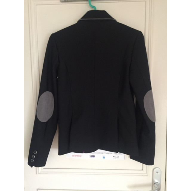 Veste de concours noir equitheme