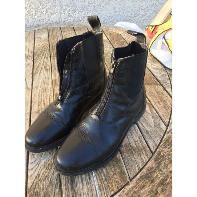 Boots en cuir neuves