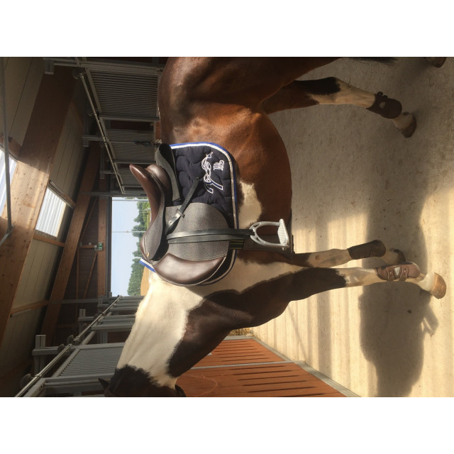 Sangle bavette marron Éric Thomas