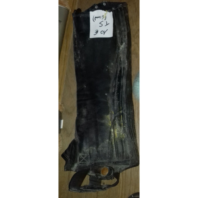 Chaps en cuir Eric Thomas taille S