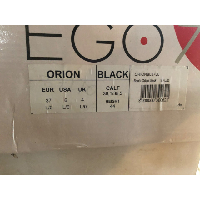 Bottes ego7 orion black