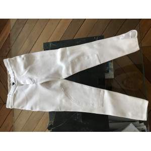 Pantalon blanc concours  Nicolas Touzaint