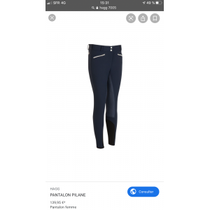 Pantalon hagg taille 32