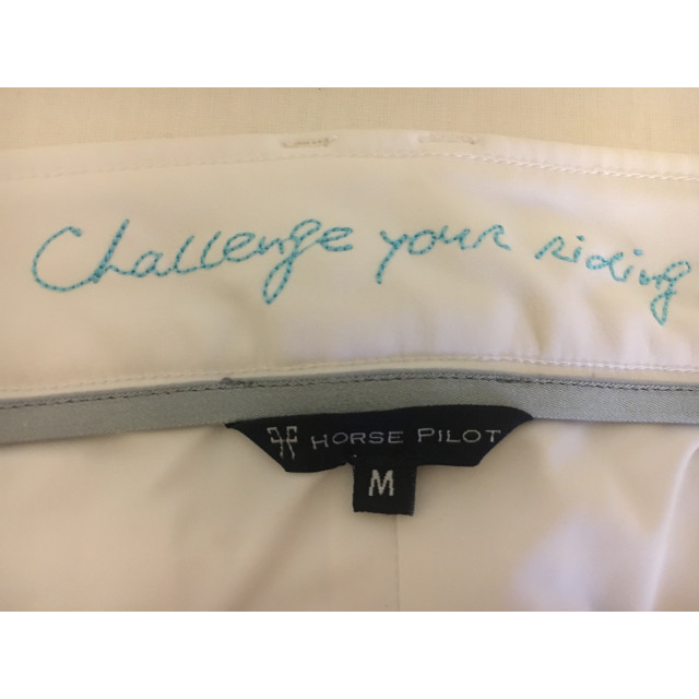 Pantalon blanc horse pilot