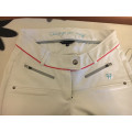 Pantalon blanc horse pilot