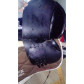 Selle mixte 17.5 pouces en cuir noir
