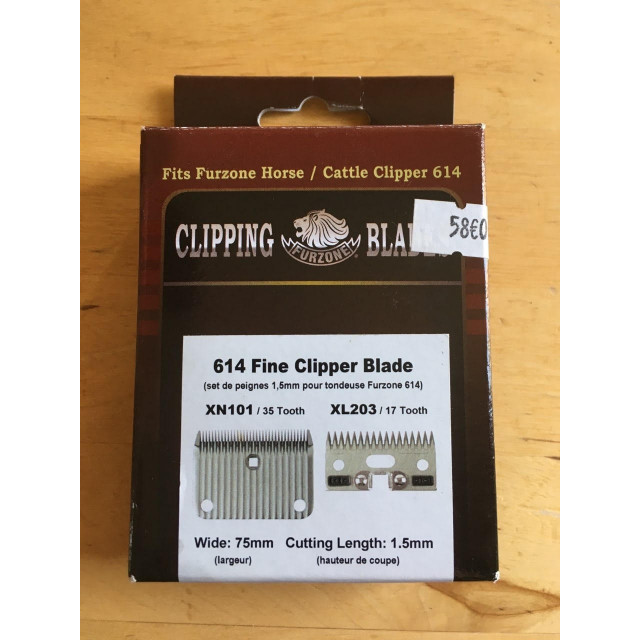 jeu de peignes 1,5 mm neuf jamais servis pour Tondeuse Furzone