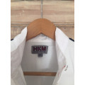 polo concours blanc hkm