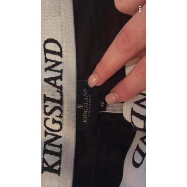 Pantalon Kingsland Noir et rose