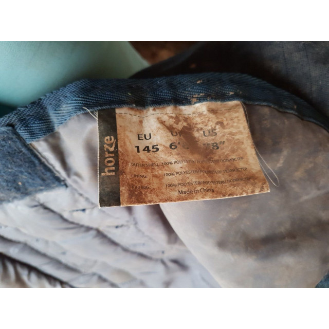 Couverture Combo Avalanche Horze 1200D - 350g - taille 145 - trés bon état