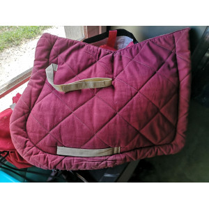 Tapis Equitheme cheval bordeaux