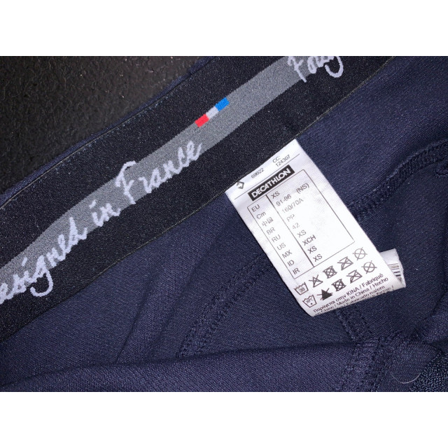 Pantalon bleu marine taille XS