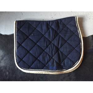 Tapis marine et blanc Privilège Équitation