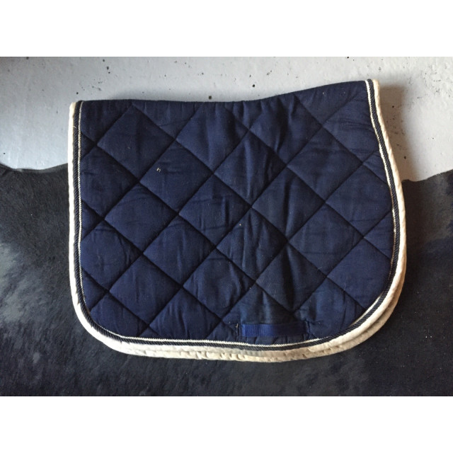 Tapis marine et blanc Privilège Équitation