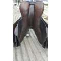 Selle havane cuir 17'5