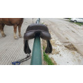 Selle havane cuir 17'5