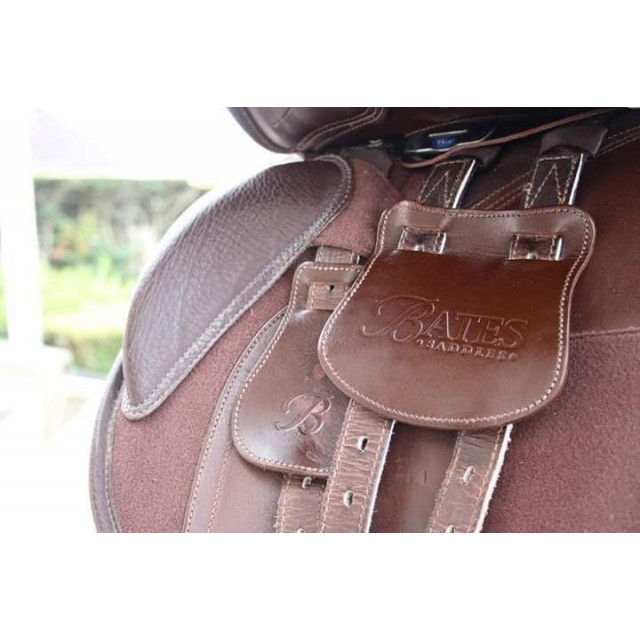 Selle Bates 17.5 havane