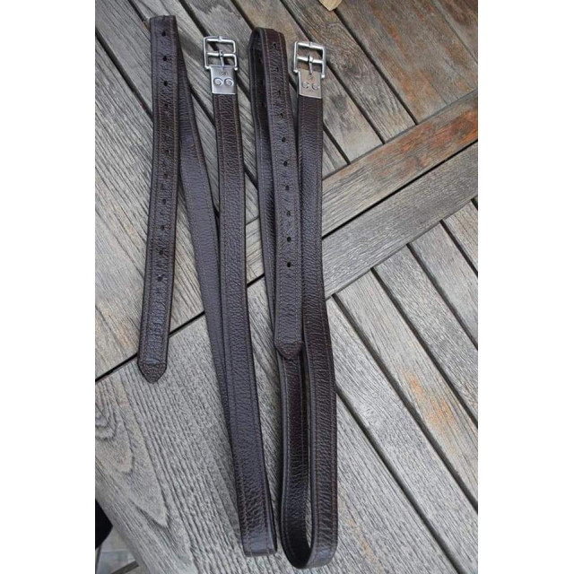 Selle Bates 17.5 havane