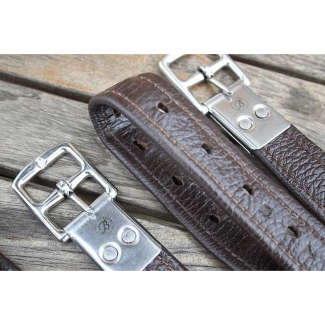 Selle Bates 17.5 havane