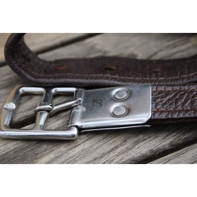 Selle Bates 17.5 havane