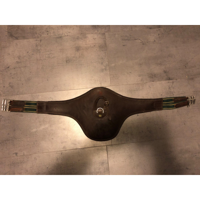 bavette cuir marron