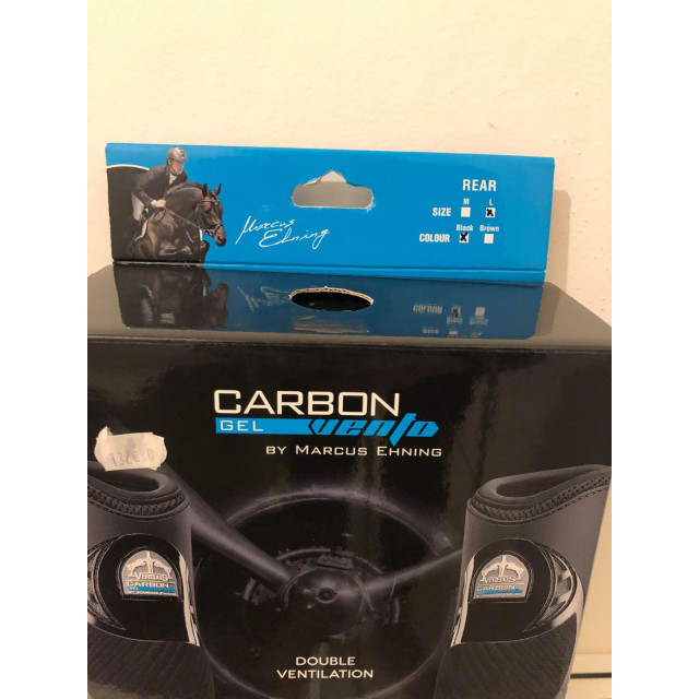 Protèges boulets Veredus Carbon Gel Vento by Marcus Ehning - Noir - Taille L - Neuves