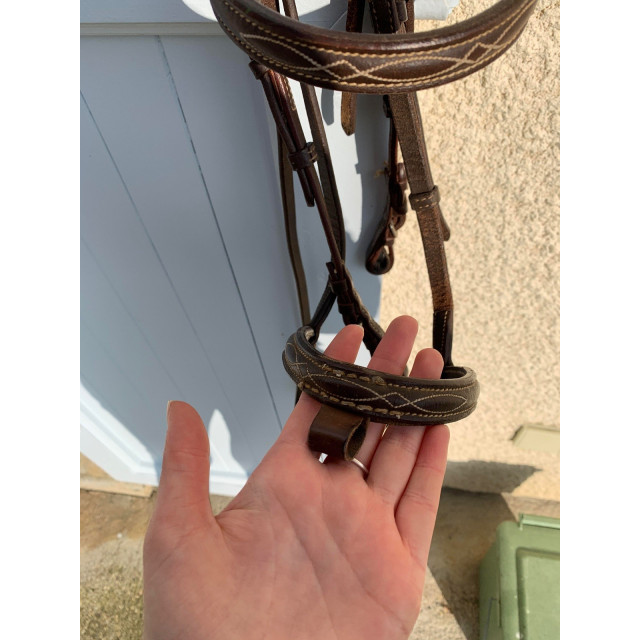 Filet marron taille poney