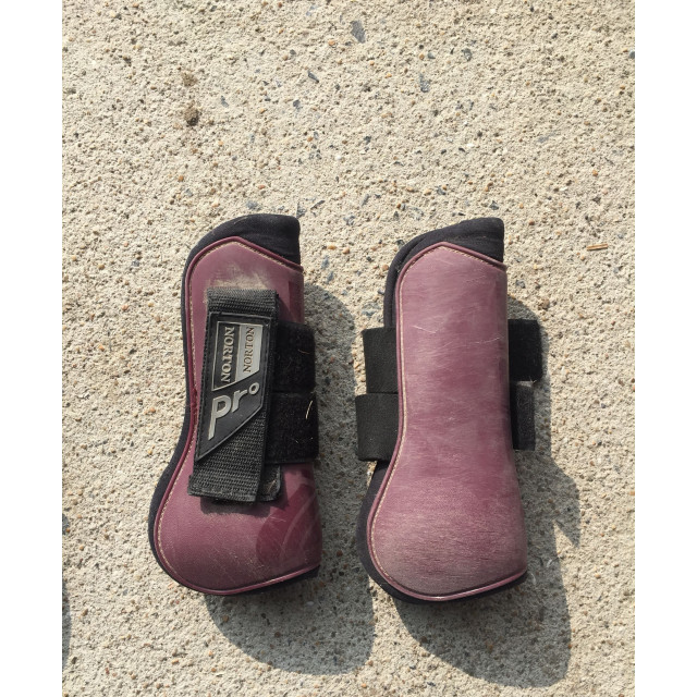 Guêtres poney bordeau