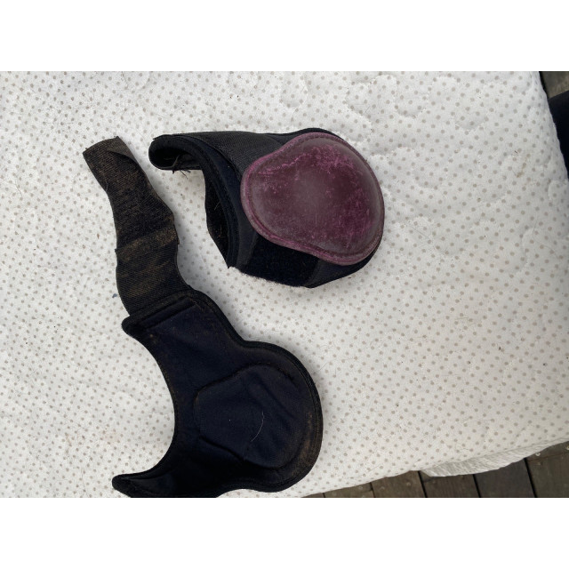 Protège boulet shetland // couleur prune